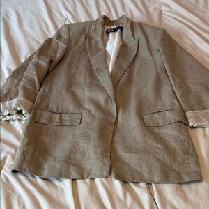 Zara Light Brown Blazer
